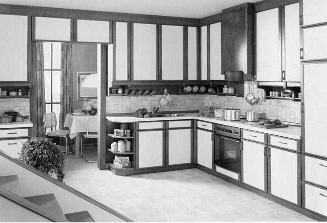 1960 SEAFORM kitchen design 2