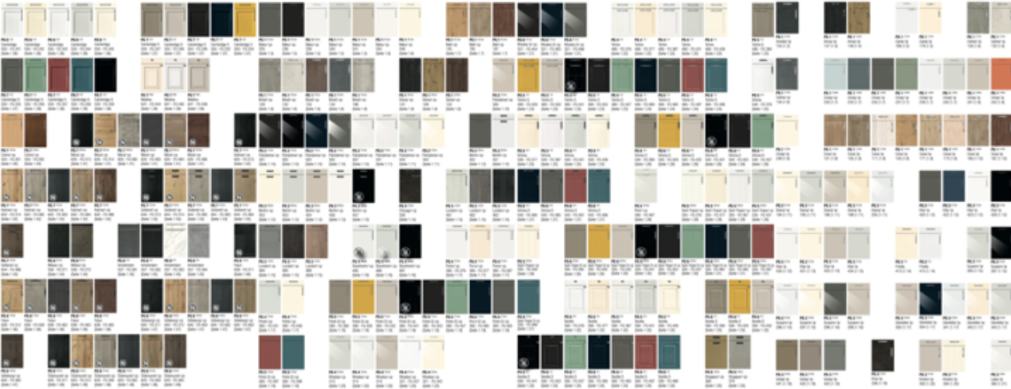 SEAFORM material and finish samples
