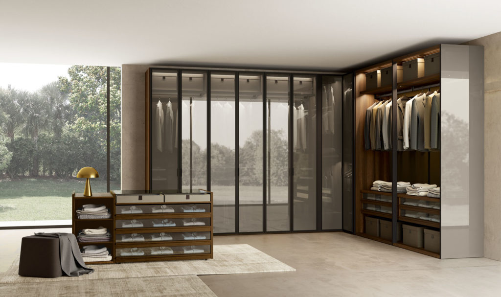 The wardrobe island