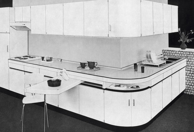 1960 SEAFORM kitchen design 1