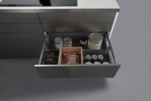 Kitchen storage organization option 6